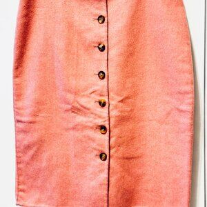 CARLISLE Collection La Vie En Rose Sz 10 Pensil Skirt Reversable